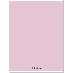 Fortuna Тетрадка на каре FORTUNA Monocolor A/5 32 страници 27-32 пастелно розово 01.08665 (01.08665)