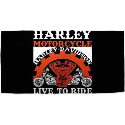 Sablio Uterák Harley Davidson Live to ride 70 x 140 cm