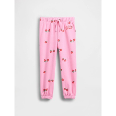GAP Baby tepláky s logom Ružová