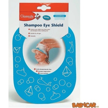 Clippasafe Koupací kšilt na mytí hlavy BLUE