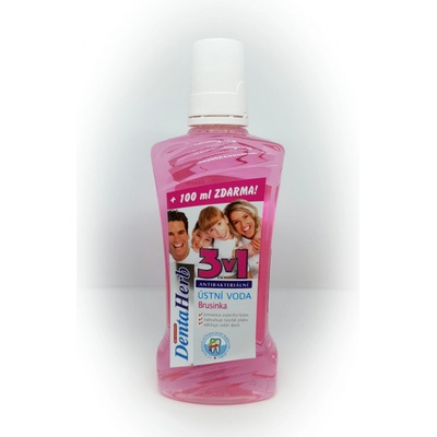 DentaHerb brusinka 3v1 500 ml