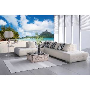 DIMEX ART Самозалепваща се флизелинова фототапета красив плаж 375 x 250 см