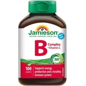 Jamieson B-комплекс с витамин C 100 таблетки (IP428)