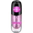 Essence Satin Chrome lak na nechty 02 Artificial Pinktelligence 8 ml