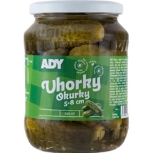 Ady Uhorky sterilizované 5-8cm 720 ml