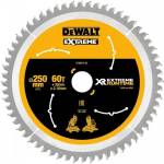 DEWALT Нож за трион DeWALT (идеален за триони FLEXVOLT) 250 x 30 мм, 60 зъба DT99573 (DT99573)