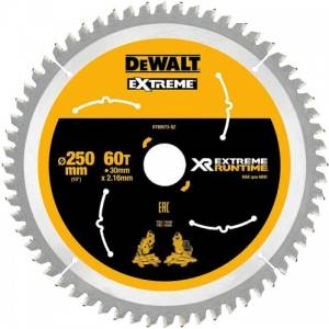 DEWALT Нож за трион DeWALT (идеален за триони FLEXVOLT) 250 x 30 мм, 60 зъба DT99573 (DT99573)