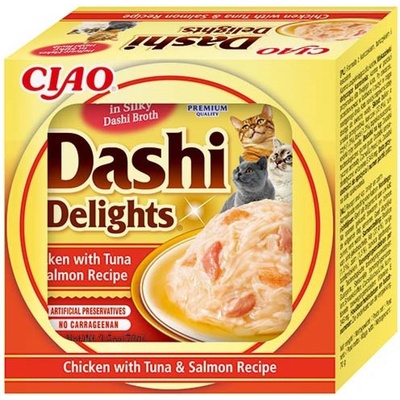 Dashi Delights Chicken with Tuna & Salmon 70 g – Zbozi.Blesk.cz