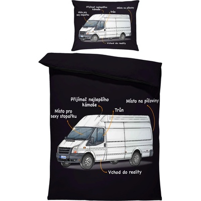 IMPAR povlečení Anatomie dodávky 150x200 50x60 – Hledejceny.cz