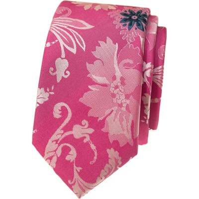 Avantgard Kravata Slim Lux 571-22510 růžová