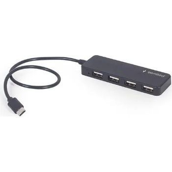 Gembird USB Хъб Gembird UHB-CM-U2P4-01 Type-C, 4-port (UHB-CM-U2P4-01)