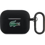 Lacoste Liquid Silicone Croc Logo Протекторен Калъф за AirPods Pro 2 Черен