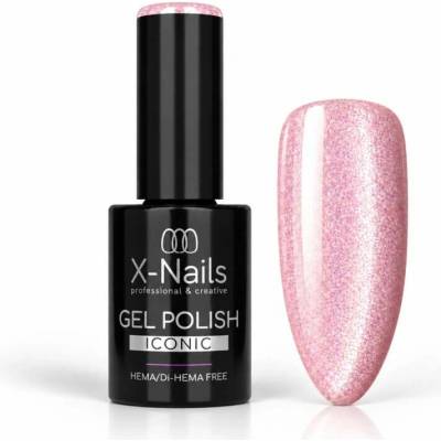 Iconic Gel lak Rose Stardust třpytivě růžový 5 g