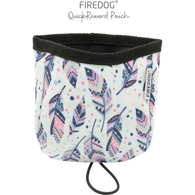 Firedog QuickReward vrecko na maškrty nylon Feather Dream