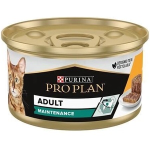 Purina Pro Plan Adult Cat Mintenance Chicken Mousse - консерва за котки с пилешко месо 85gr