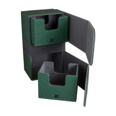 Blackfire Convertible Premium Deck Box Dual 200+ Cards Green