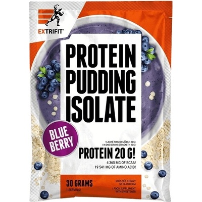 Extrifit Protein Pudding Isolate čučoriedka 30 g