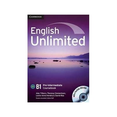 English Unlimited Pre-intermediate Coursebook with E-Portfolio Tilbury Alex Mixed media product