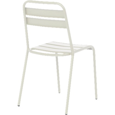 Carmen Метален градински стол aba - светлосив (3535108)