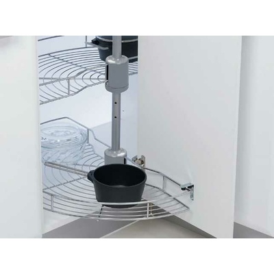 Starax S-3011-C otočný 1/2 drôtený kôš, chróm 740mm