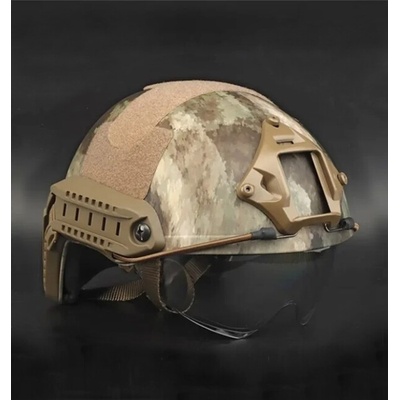 DRAGOWA Tactical Тактическа каска Fast MH с очила Charger, AT (без сертификация) (DRG154.AT)