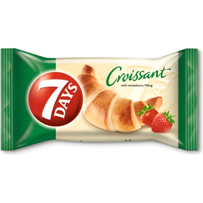 7Days Croissant Single Jahoda 60 g