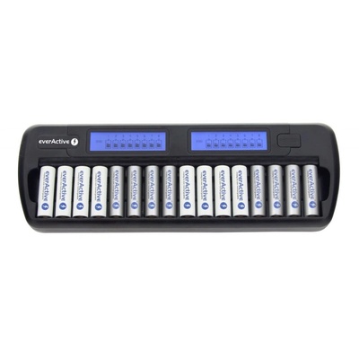 EverActive Зарядно устройство за батерии EverActive NC-1600, 16-канално (NC-1600)