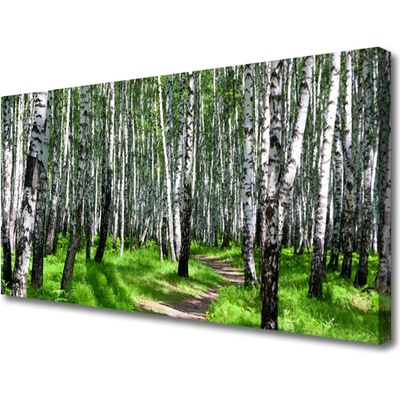 Obraz na plátne Stromy tráva príroda 100x50 cm