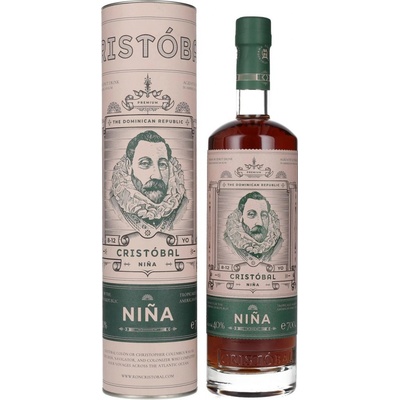 Ron Cristóbal NINA Rum 40% 0,7 l (tuba)