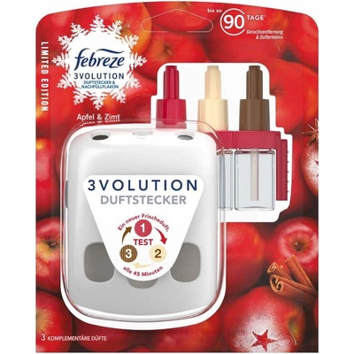 Febreze, Prístroj + Náplň, jablko a škorica 20 ml