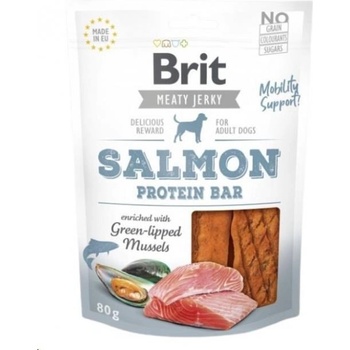 Brit Jerky Salmon Protein Bar 80 g