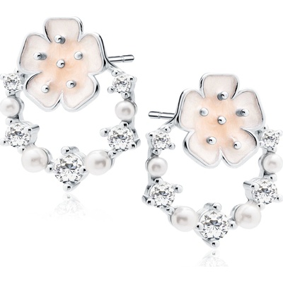 Olivie Stříbrné KVĚTINOVÉ KRUHY 9422