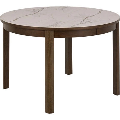 Actona Кръгла сгъваема трапезна маса с керамичен плот ø 120 cm Southampton - Actona (H000024876)