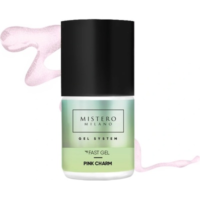 Mistero Milano Jednofázový gel Fast gel pink charm 12ml