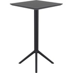 Bogdan Furniture Am Маса Бар Скай 60/60/110h сгъваема черна