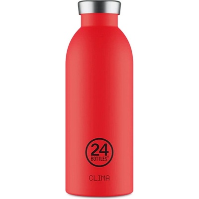 24 Bottles Nerezová Termo láhev Clima Hot Red 500 ml