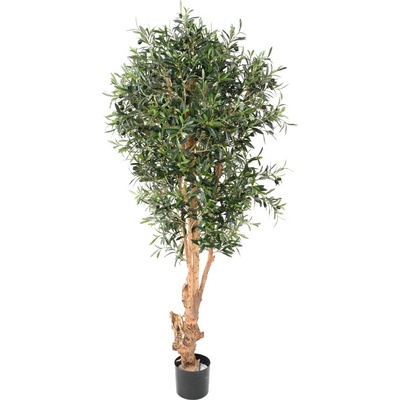 Umělý strom Olivovník přírodní kmen deluxe, 170cm