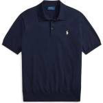 Ralph Lauren Риза с къс ръкав Polo Ralph Lauren Men's Knitted Short Sleeve Shirt - Hunter Navy
