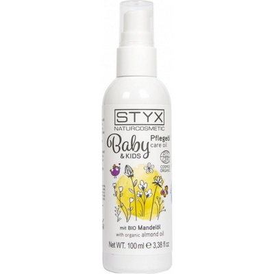 STYX Baby & Kids pečující olej s bio mandlovým olejem 100 ml