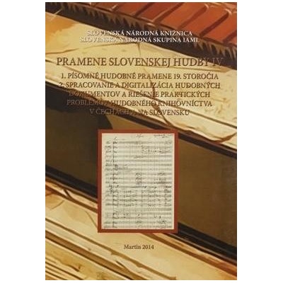 Pramene slovenskej hudby IV.