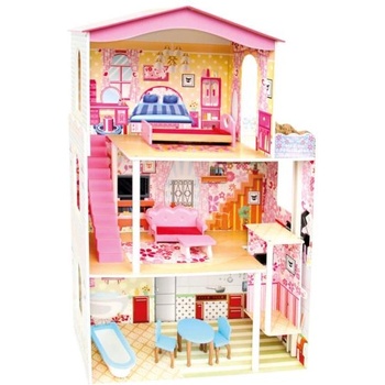 Bino Къща за кукли с цветя