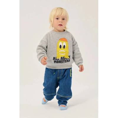 Bobo Choses суичър за деца от памук Bigtooth Lemon (226AB055)