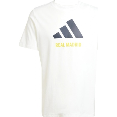 adidas tričko Real madrid Seasonal Graphic bílé