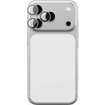 Amazingthing Стъкло за обектив AmazingThing за iPhone 17 Pro / Pro Max със сребрист (IP17CAM3SGLA) Обективи