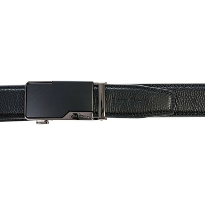 Pierre Cardin Pánsky kožený opasok 578 černý