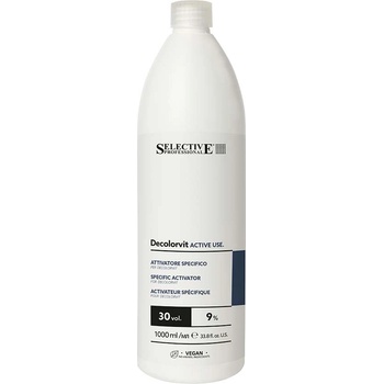Selective Professional Decolorvit Active Use 1000 ml окислителен крем 30 vol. 9%