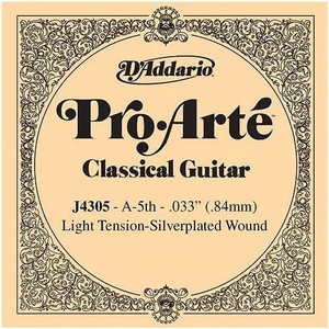 D'Addario J4305 Единична струна за китара (J4305)