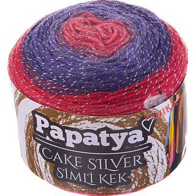 Příze Vlnika Kamgarn Papatya Cake Silver 307 – Zboží Dáma