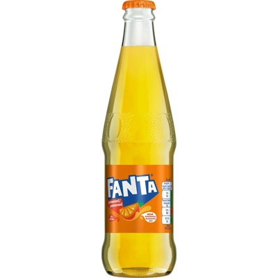 Fanta pomeranč sklo vratná láhev 24 x 330 ml