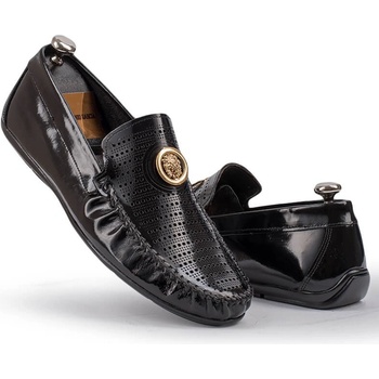 Alexander garcia Antonio garcia Мъжки кожени мокасини - Черни 202108355592 (334157_Черно)